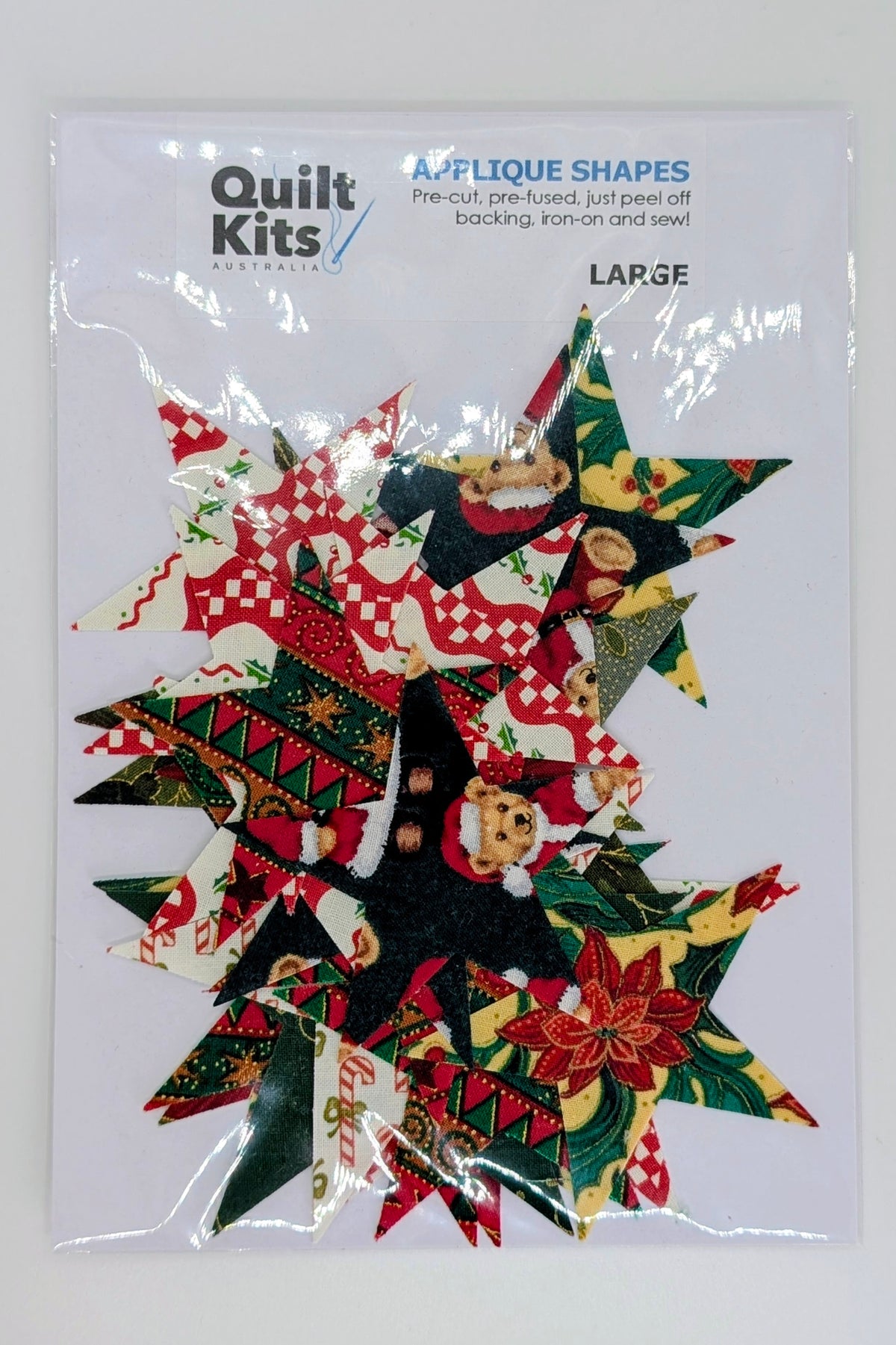 Applique Stars Christmas - Large