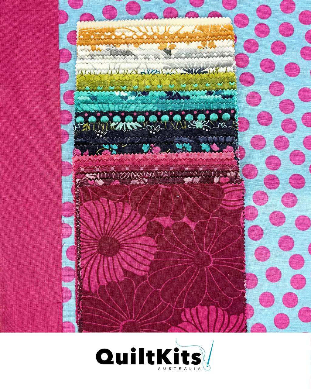 Easy Block Complete Quilt Kit - Color Crush