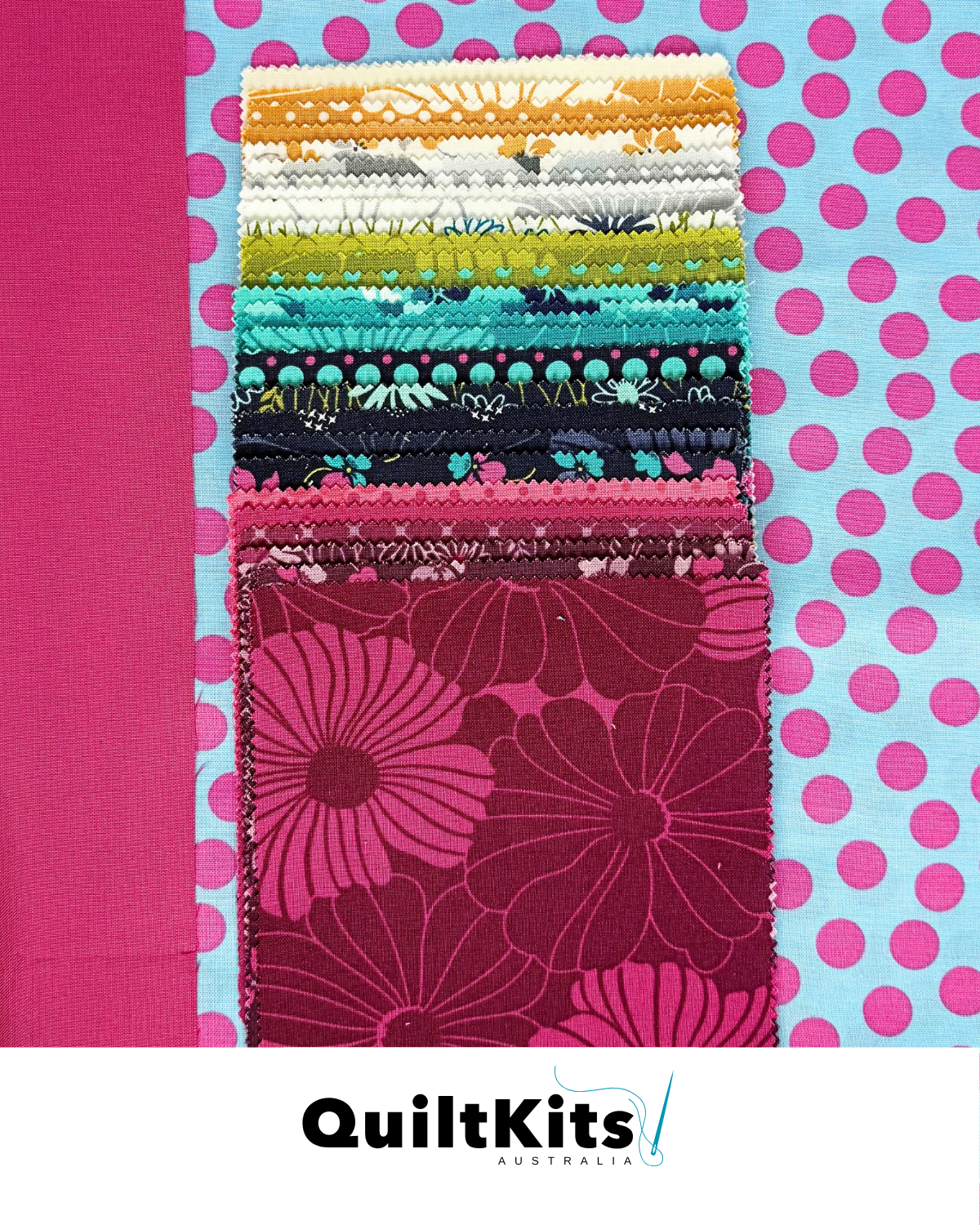 Easy Block Complete Quilt Kit - Color Crush